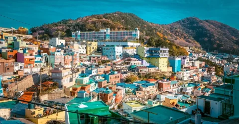 8D Colourful Korea + Santorini