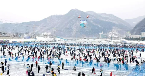 8D Korea Winter Fun + Ice Fishing