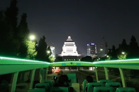TOKYO PREMIUM NIGHT DRIVE | Open-top Double-decker Bus