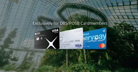 Enjoy 10% off Cloud Forest admission ticket with DBS/POSB Cards